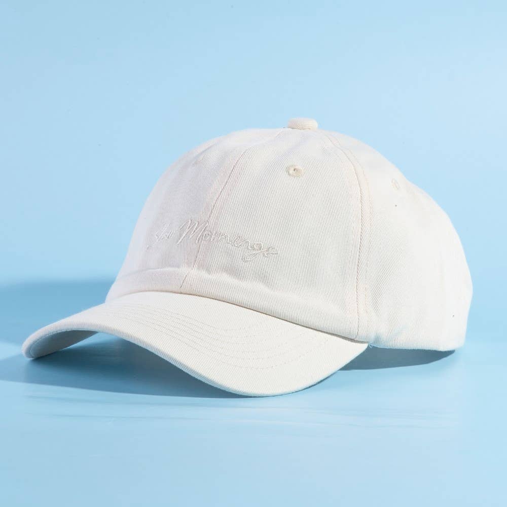Slow Mornings Cap