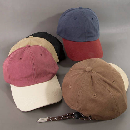 Two Tone Solid Baseball Cap