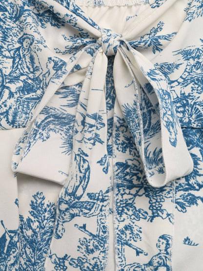 Printed Bow Cami