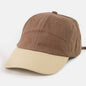 Two Tone Solid Baseball Cap